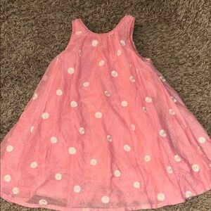 SOLD Pink Floral Kids Dress